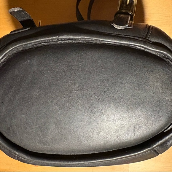Coach 9994 Drawstring Backpack Bucket Bag Black Excellent Vintage - Picture 6 of 8